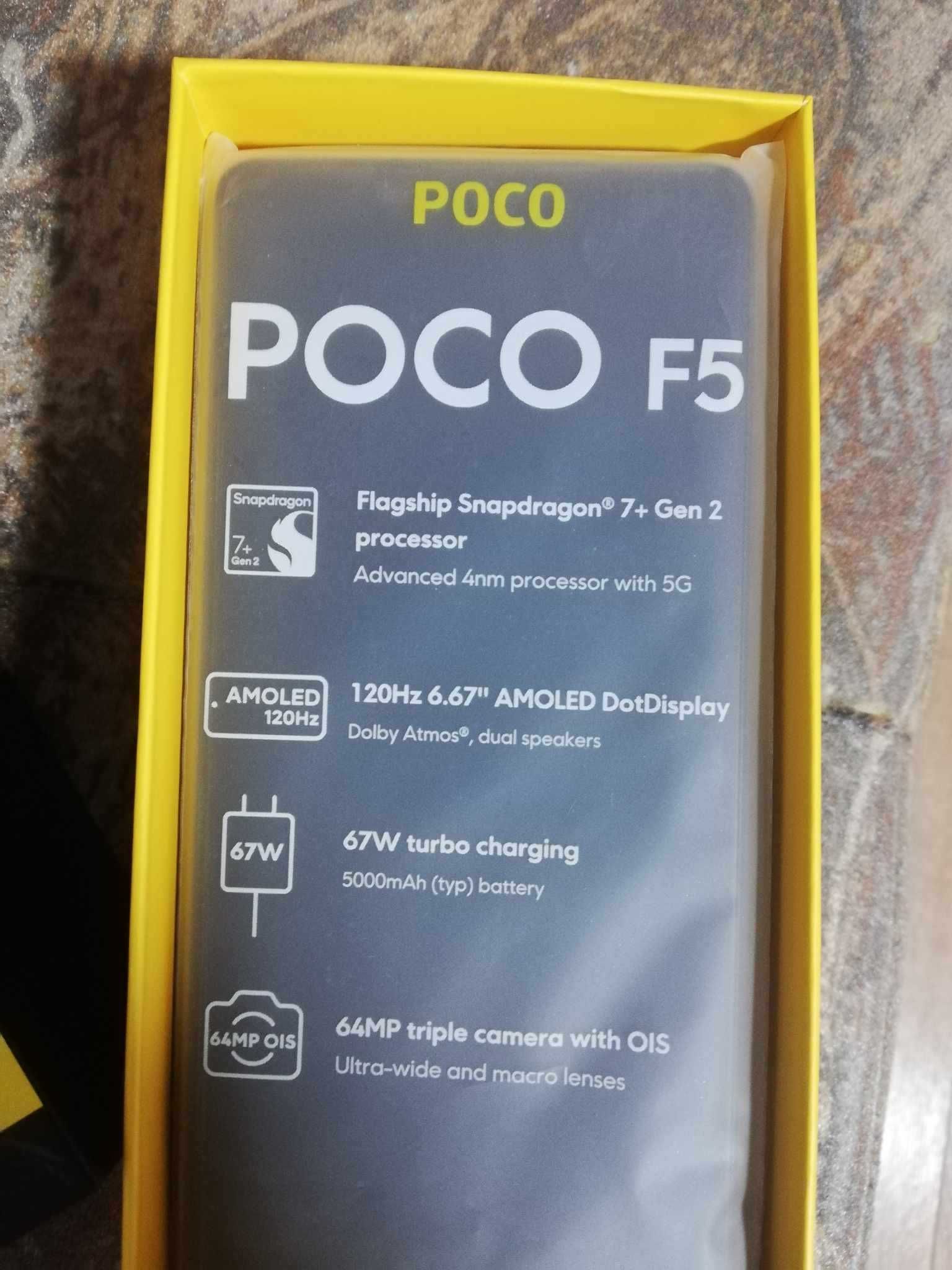 POCO F5 256 GB stocare 12 GB ram / schimb cu PC gaming
