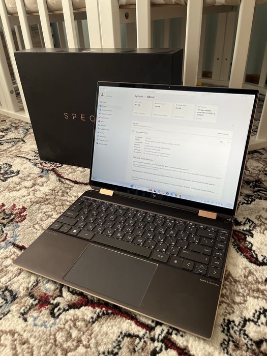 HP Spectre 14 X360 i5 1155G7/16/512GB Сенсор