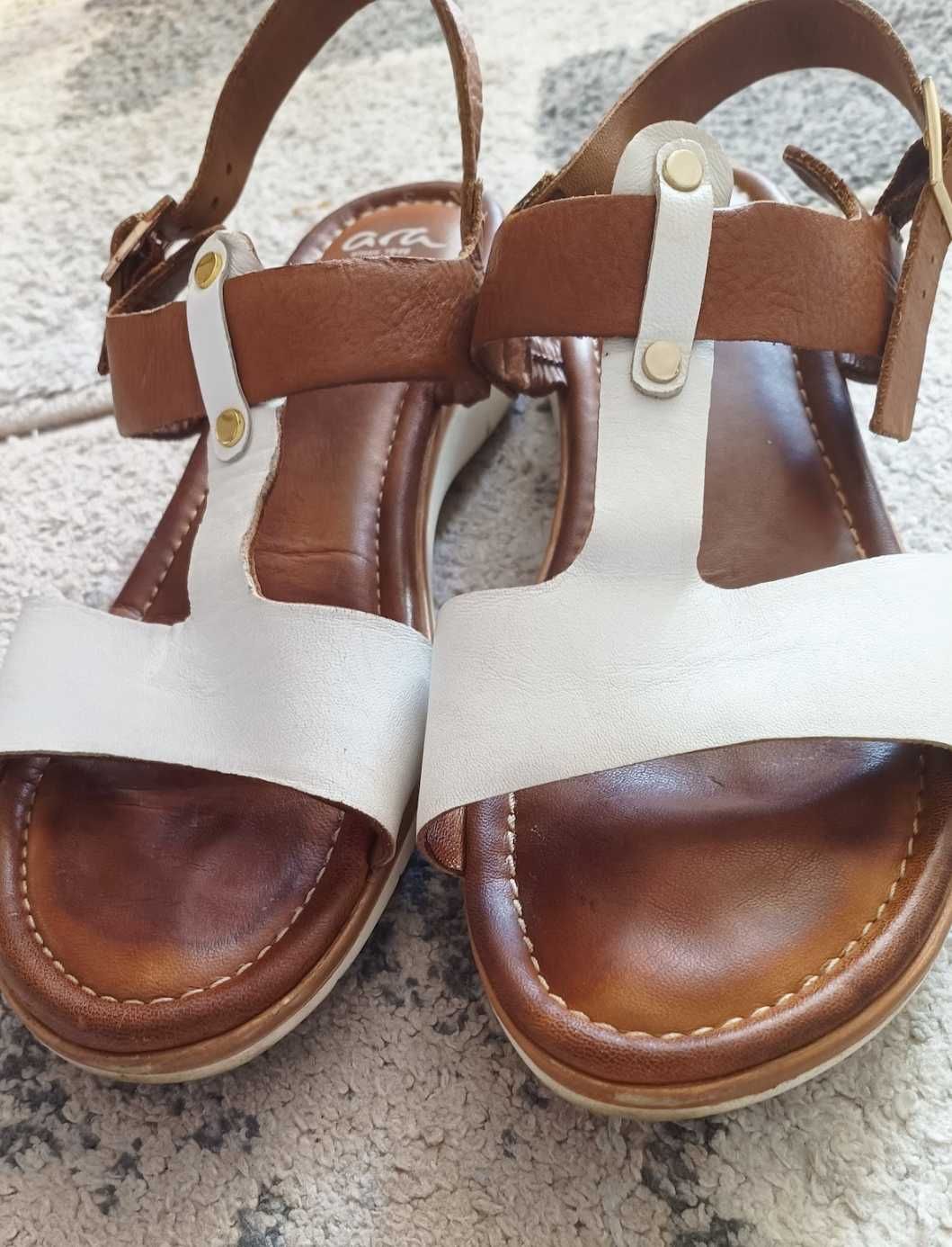 Sandale dama piele Ara, Nr 41, branț 25 cm