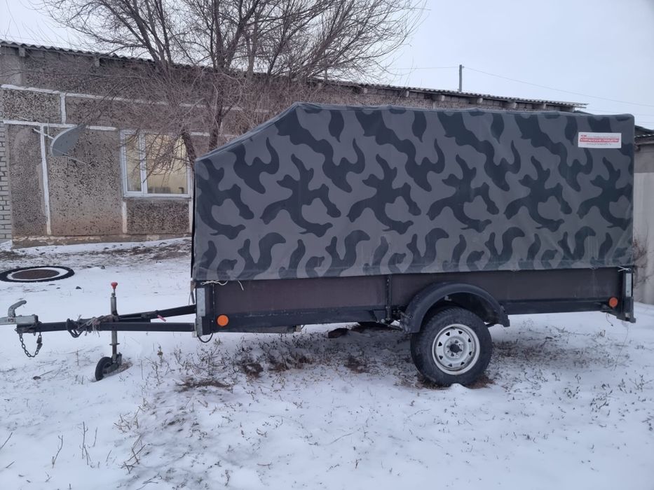 Прицеп для снегохода, крадрацикла и так далее