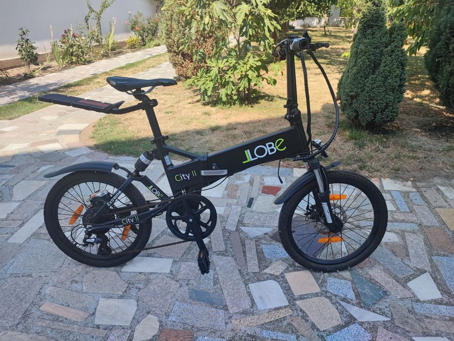 Bicicleta electrica LLobe City II 20 inch 10.4Ah cu incarcator 1200 km