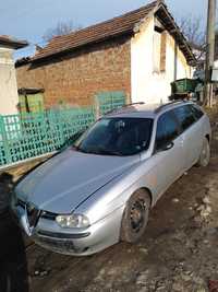 РАЗПРОДАЖБА !!!НА ЧАСТИ!!!Alfa romeo 156 1.9jtd 115к.с sportwagon