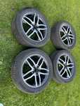 Set roți 18” originale Mercedes – jante + anvelope Continental vară