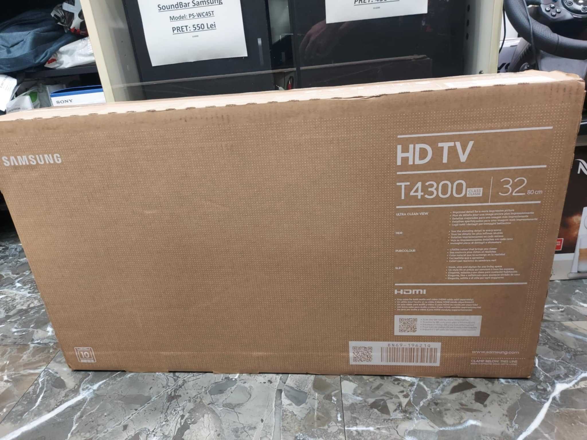 Hope Amanet P5-Televizor SAMSUNG LED 32T4302, 80 cm, Smart, HD,SIGILAT