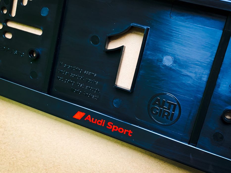 Рамки за регистрационен номер АУДИ AUDI S line MTM ABT S6 S8 RS С4