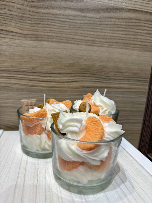 Ръчно изработени соеви свещички