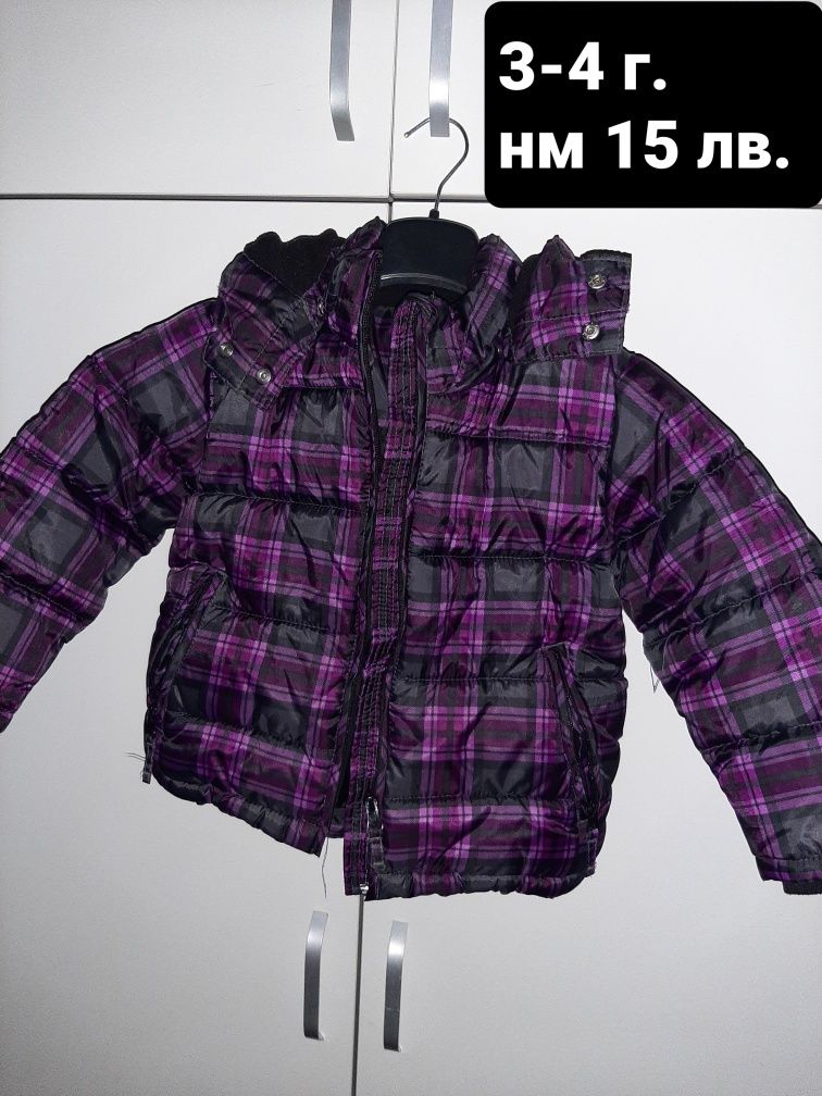 Детски якета zara benetton hm North face esprit carnival kids