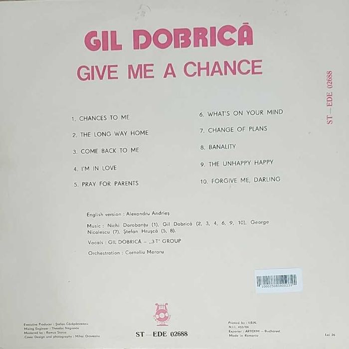 Vinil Gil Dobrica