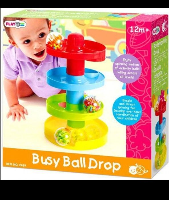 Traseu cu bile bebeluși