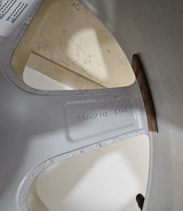 Jante aliaj original Audi A4 B7 B8 B9 5x112mm,anvelope vara 225/50 R17