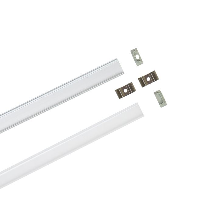Profil banda LED PNI ALD01, montaj aparent, lungime 100 cm