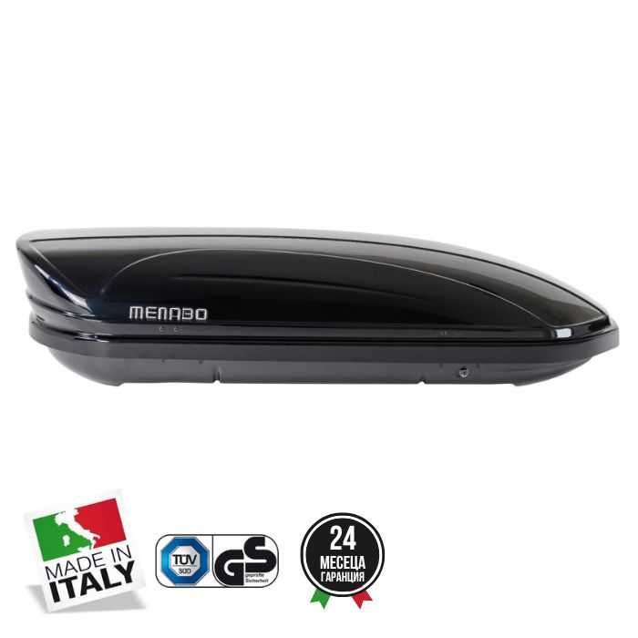 Автобокс Menabo Mania 400L (черен металик)