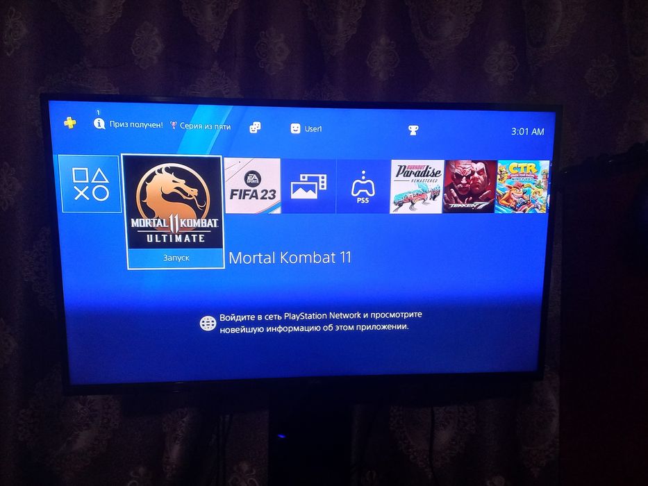 PS4 slim tiniq ideal holati o'yinlari bor 1ta djoystik bor plombasi bo