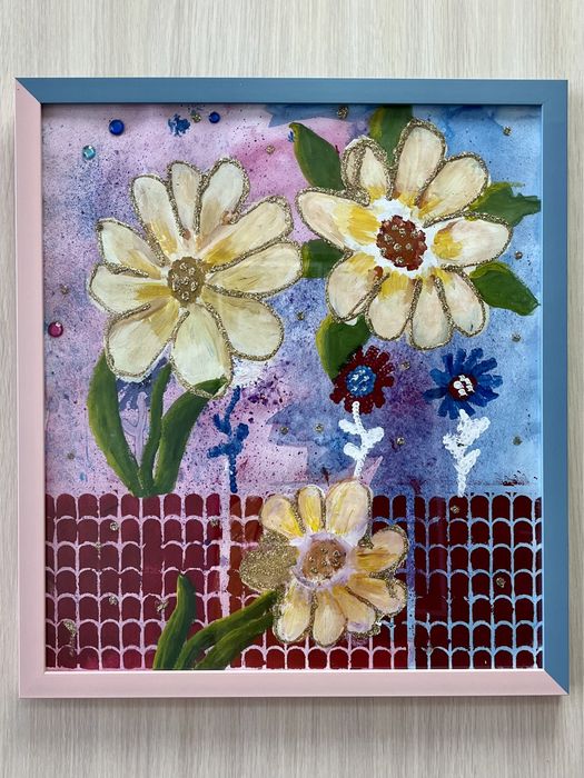 Работы юного художника, любящего искусство и самовыражение в картинах