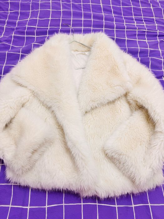 Пушистая эко-шуба