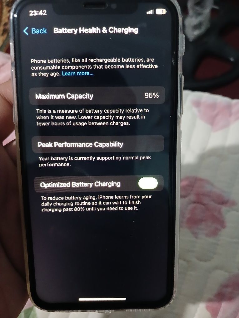 Iphone x 256gb qora