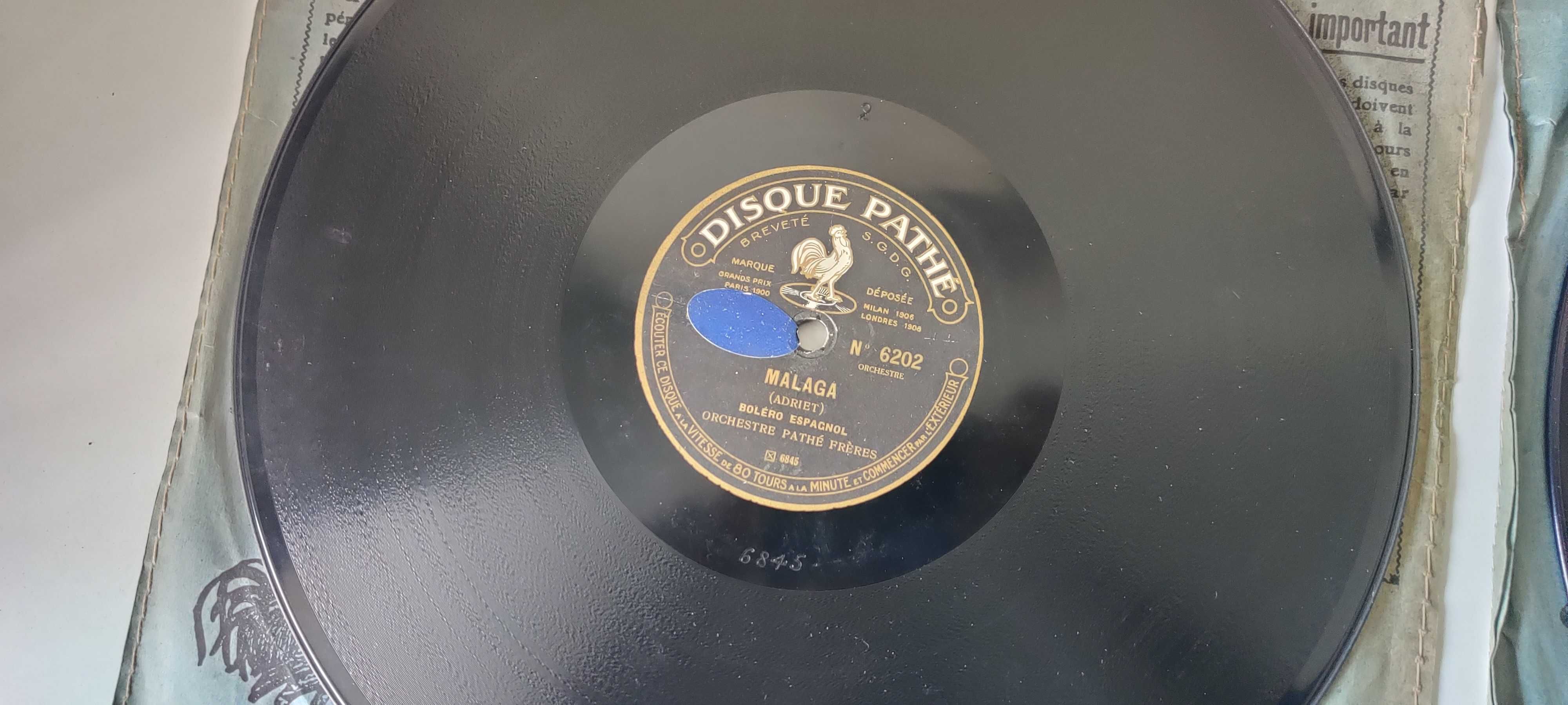 Muzica disc Pathe ptr patefon gramofon discuri vinil retro 1st quality