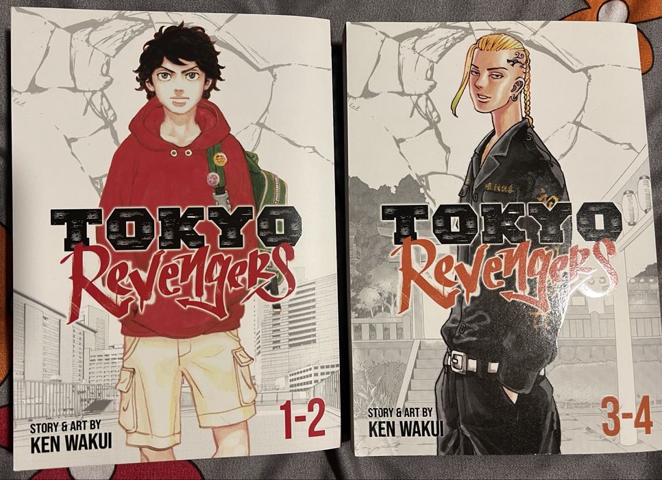 Tokyo Revengers manga vol. 1-4