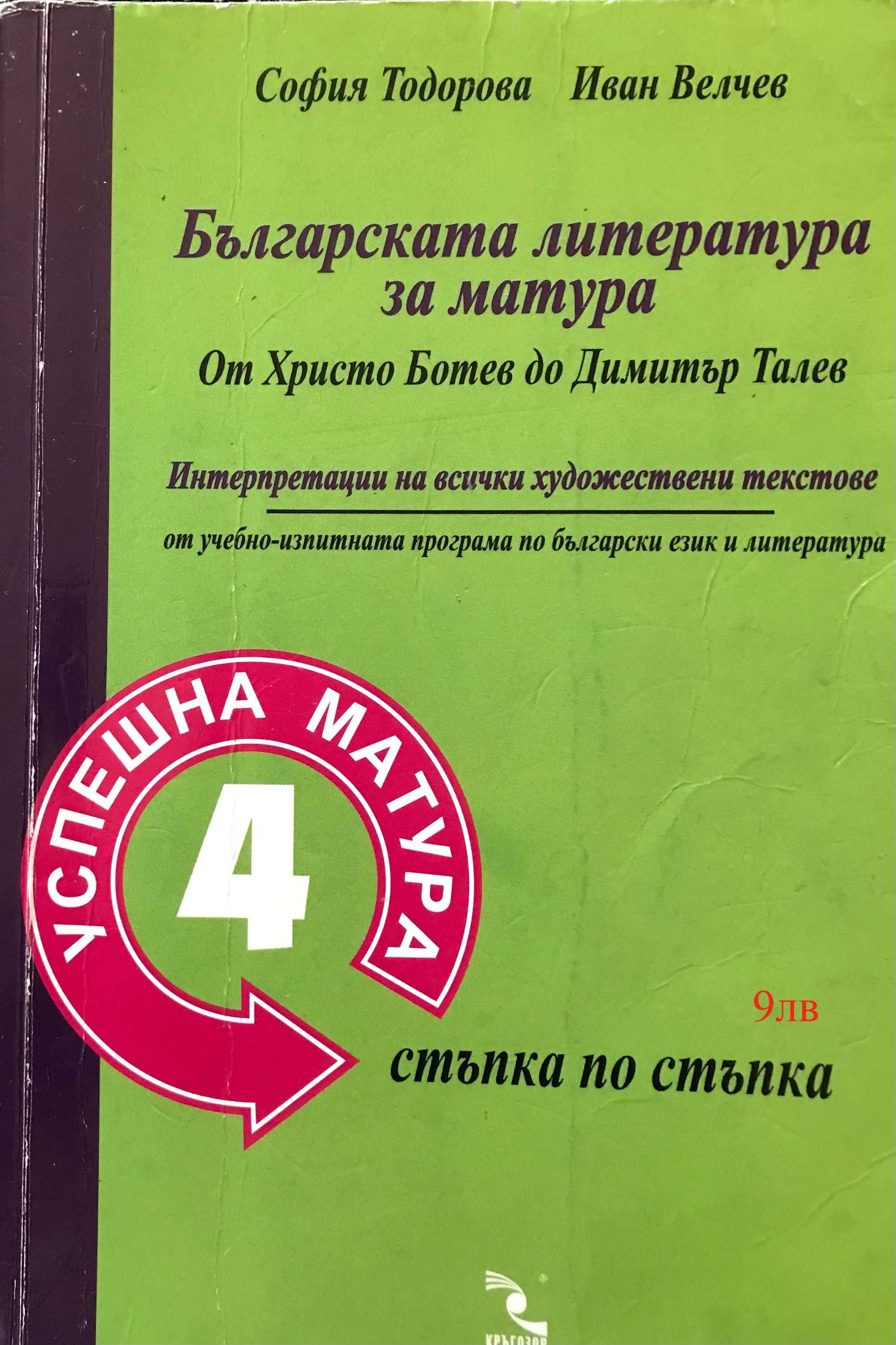 Всичко за матурата по БЕЛ, с 25% намаление - 5 помагала