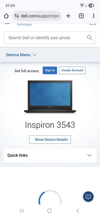 Лаптоп Dell Inspiron 3543, Intel Core i5-5200U