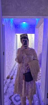 Нарядное узбекская платье