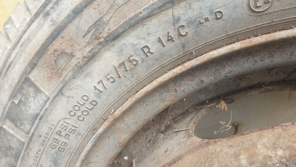 Джанта с гума 175 75 14 С мишелин