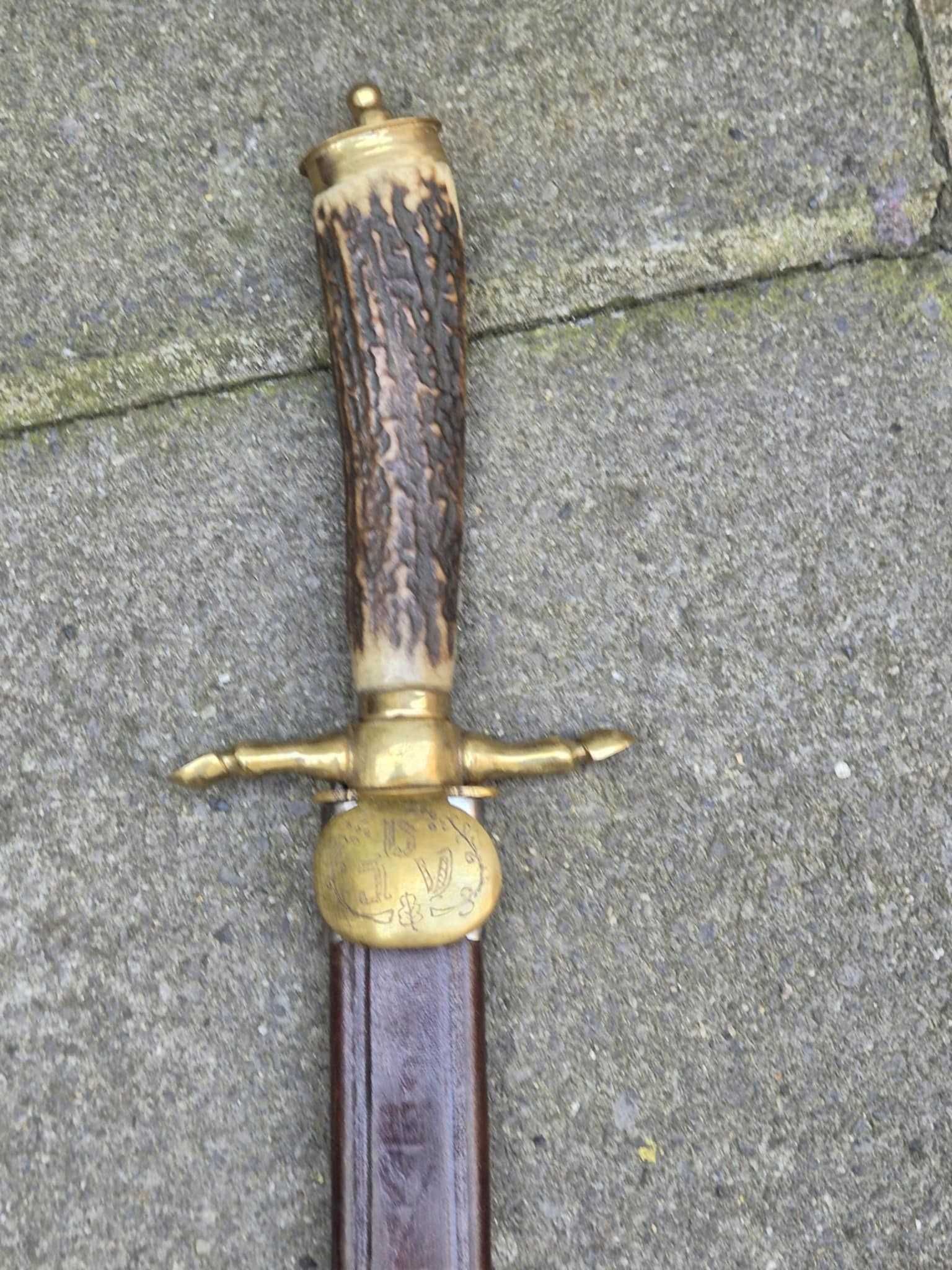 Cutit vintage german de vanatoare