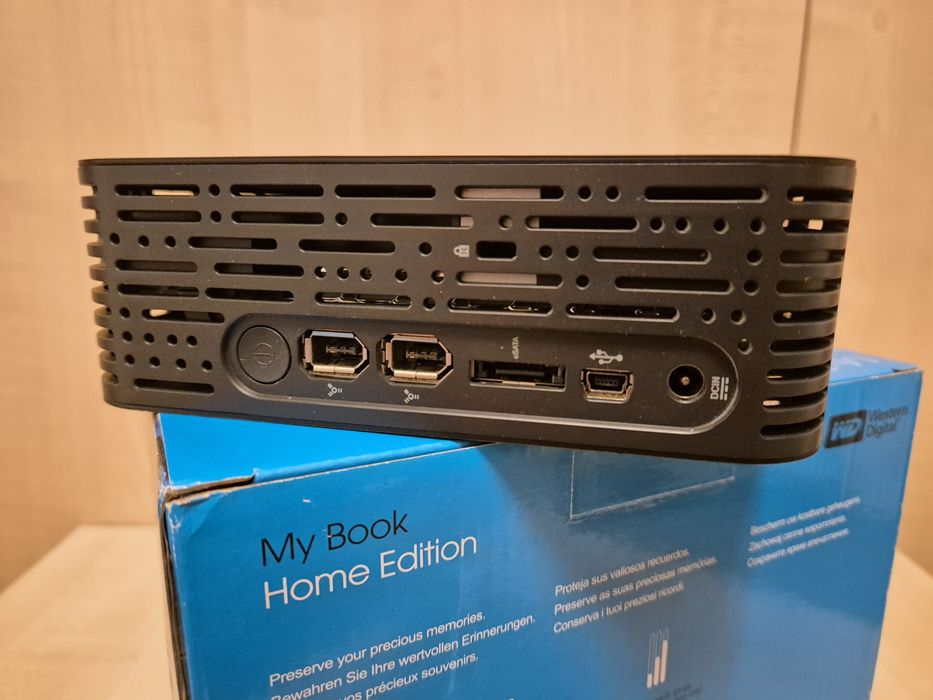 Western Digital My Book Home Edition 1Tb USB 2.0, Firewire 400, eSata