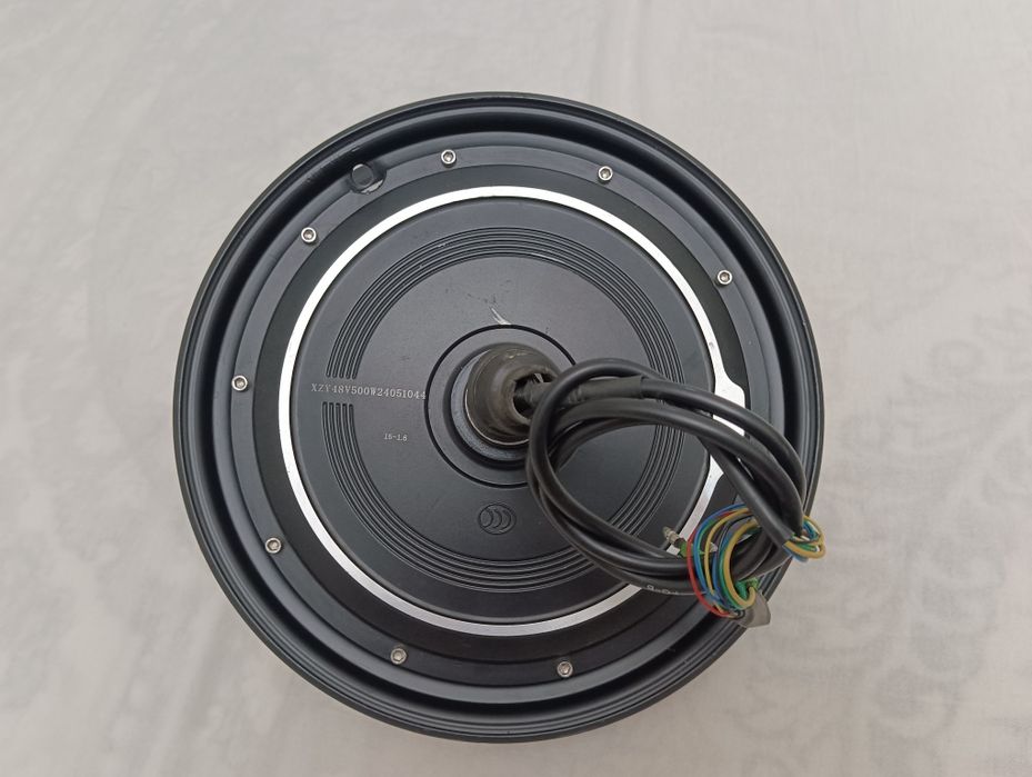 Мотор колесо для электроскутера на 500w  14 дюймов