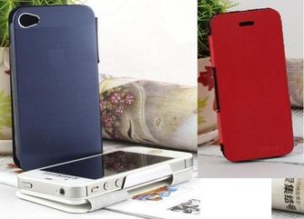 Husa IPhone 5 5S 5G + folie protectie display + stylus