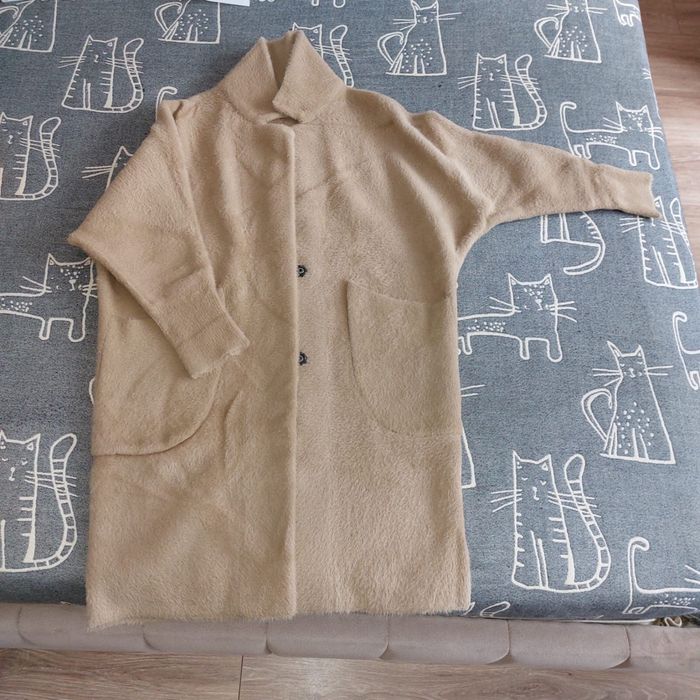 Пальто альпака в хорошем состоянии