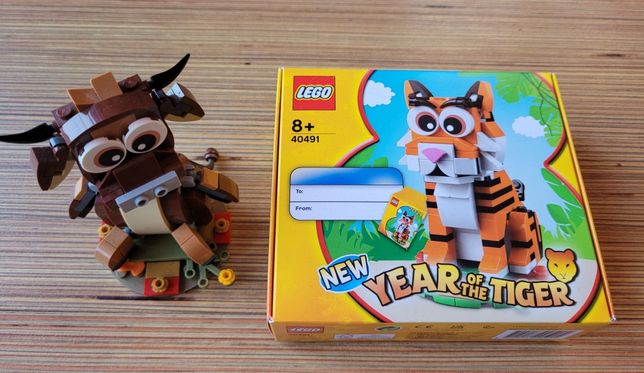 Lego ediție speciala Anul tigrului si Anul bivolului