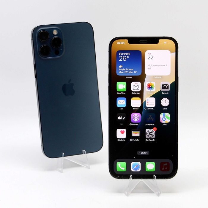 iPhone 12 Pro Max, 128/256Gb, 84/100%-GARANTIE-Amanet FRESH Galati