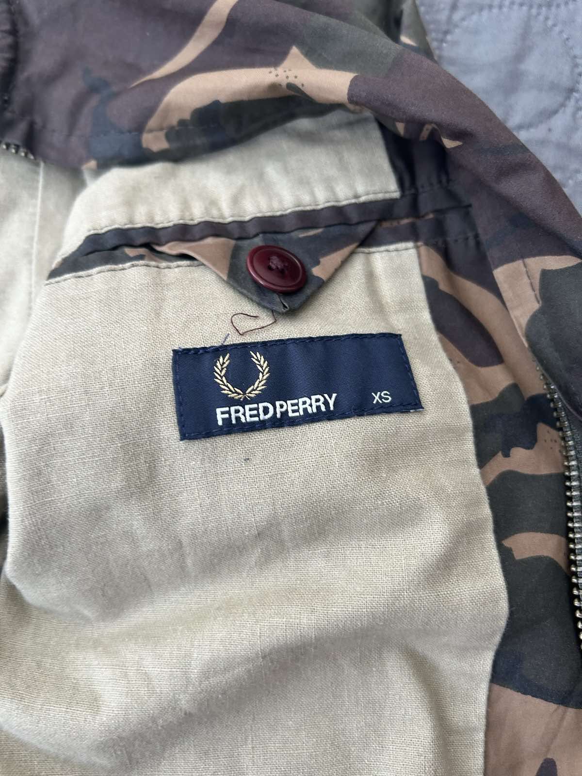 Камуфлажно Яке Fred Perry
