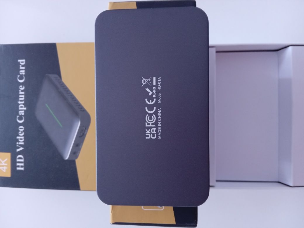 4K HDMI - USB Type C Video Capture Card Game Live Streaming