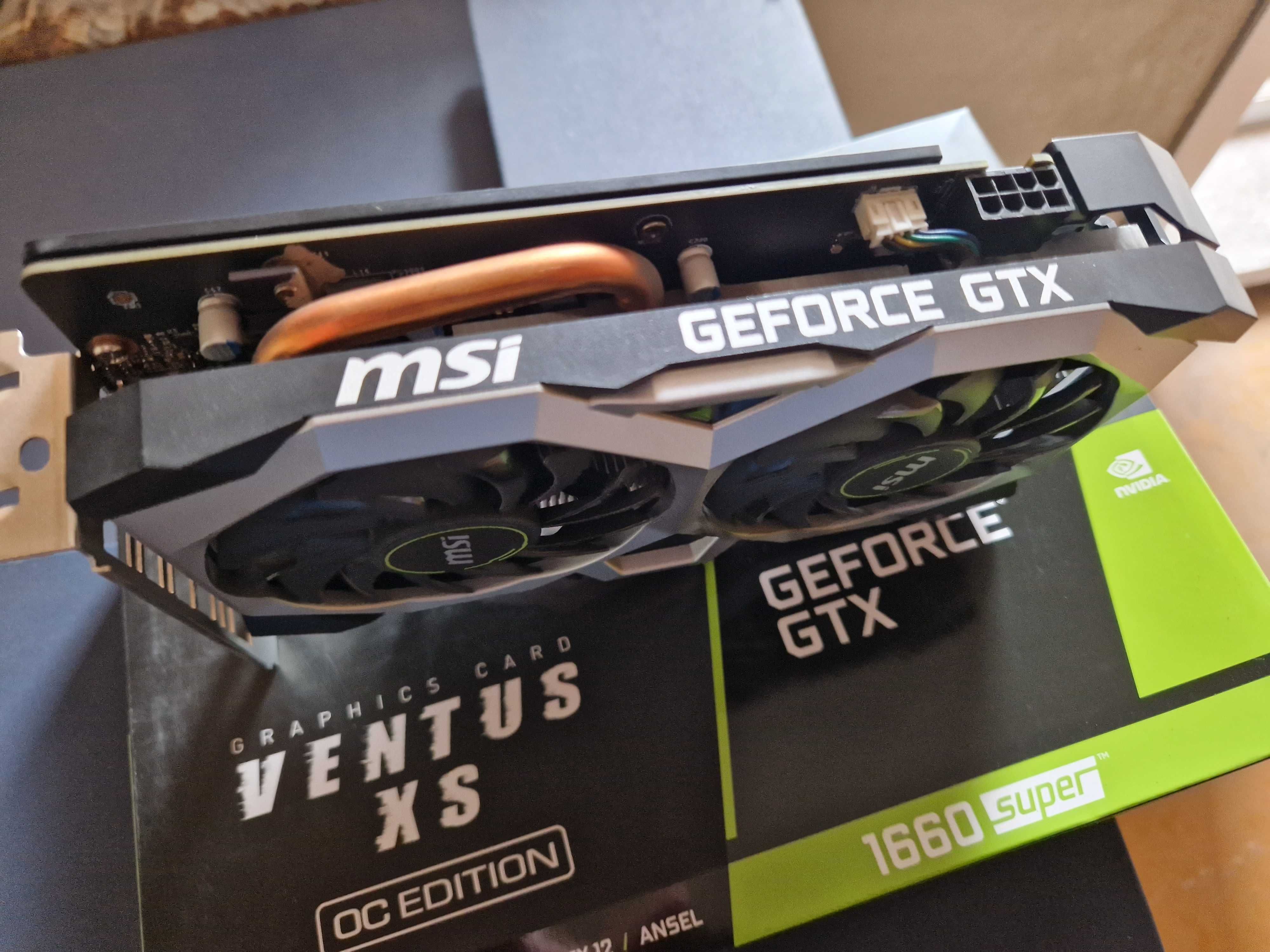 Видеокарта MSI GTX 1660 Super Ventus XS