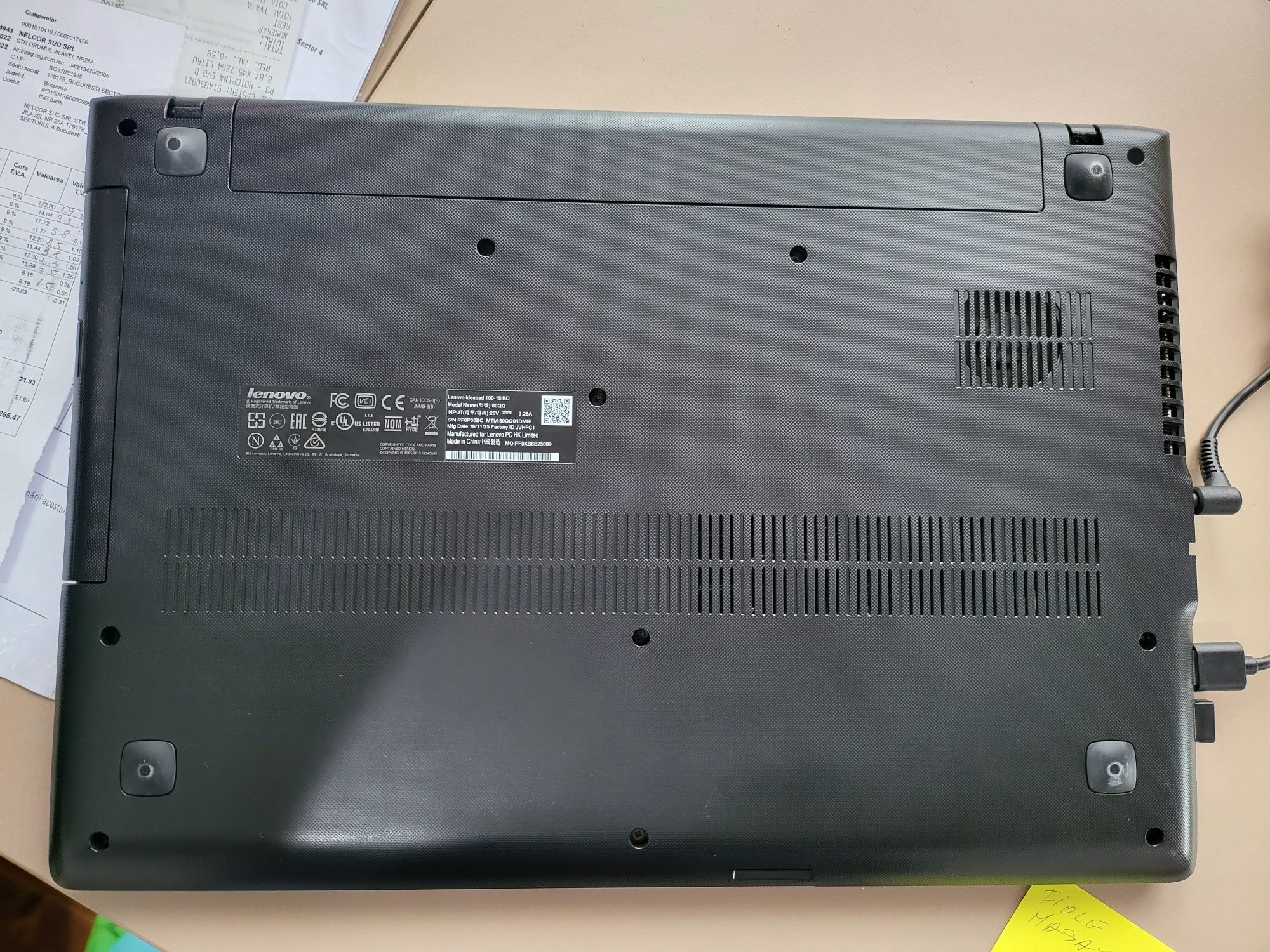 Lenovo Ideea pad 100 15IBD