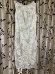 Rochie alb-crem de ocazie
