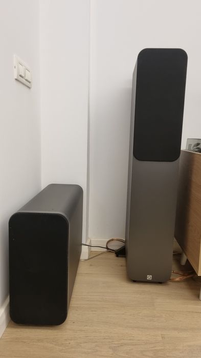 Sistem Q Acoustics 5+1 plus receiver Yamaha RX-V775