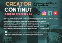 Creatie | Video si Foto pentru afaceri | Reels, TikTok, Drona, Editare