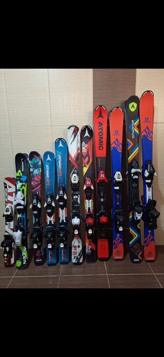 Schiuri/ski copii-adulți/clapari schi/casti