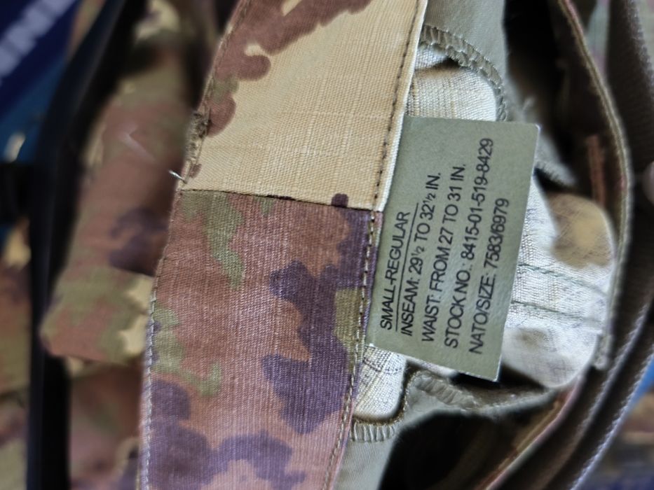Pantaloni camuflaj italian made in US