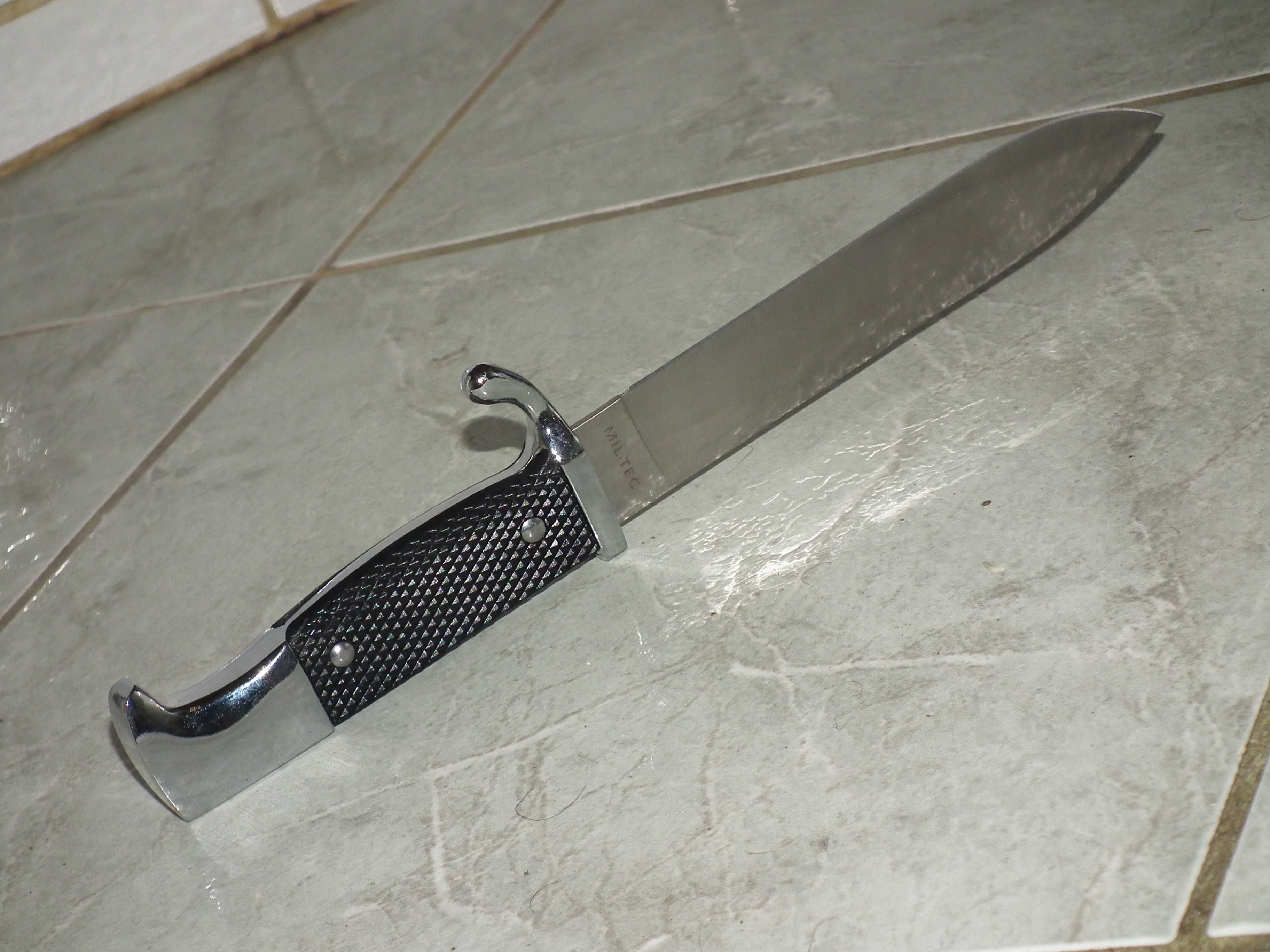 MIL-TEC pumnal cutit cercetas Scout Knife cu teacá de metal
