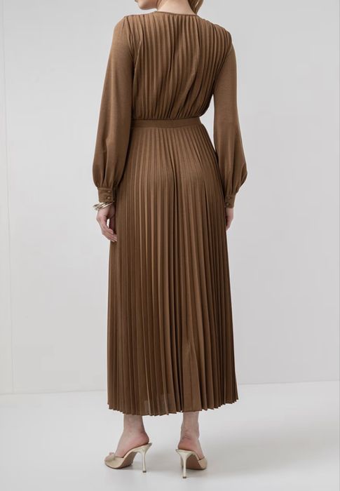 Rochie lungă din satin, FARA DEFECTE - mărimea M