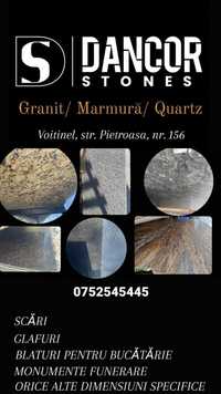 Granit, marmura, quartz