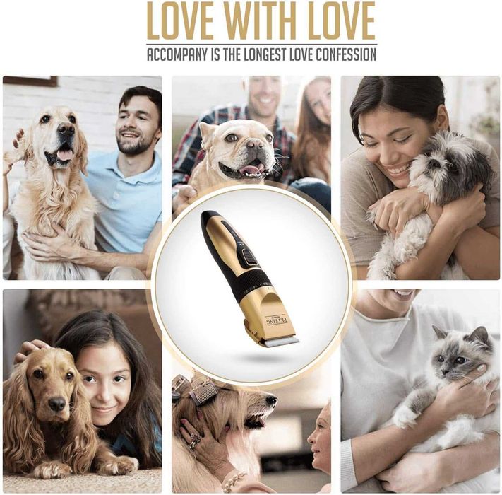 Комплект за груминг/ подстригване на кучета PetKing Premium