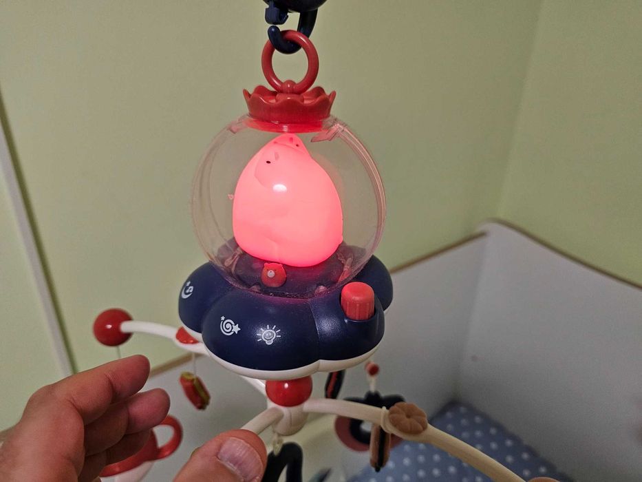 KIKKA BOO Музикална въртележка ALL IN ONE синя