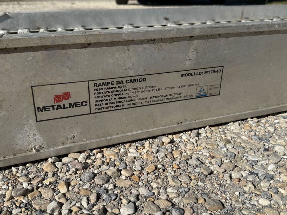 Rampa aluminiu 6 tone, 4 metri - rampe
