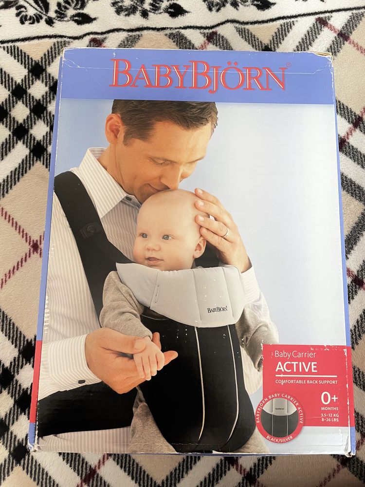 Раница Baby Bjorn Active бебе носене