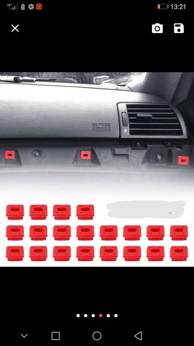 Clipsuri BMW fixare tapiserie  BMW E34,E36,E38,E39,E46,M3,M5,Z3,X5